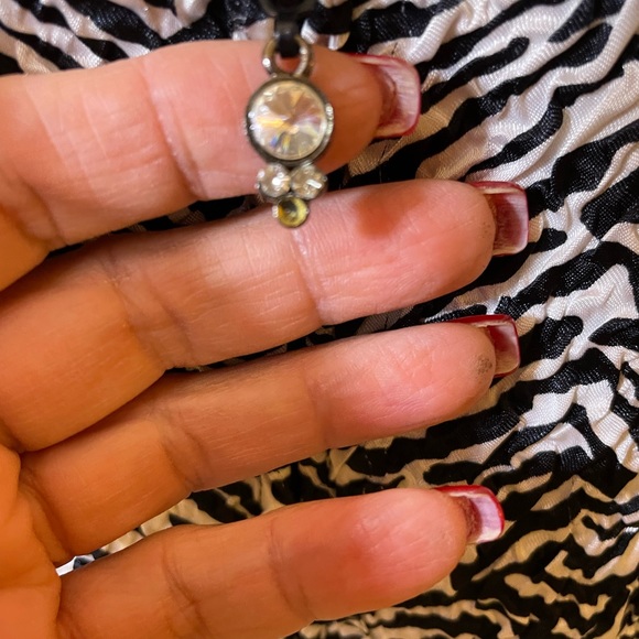 Victor Costa Zip Up Jacket with Satin TrimSz 14. Like New - Picture 4 of 9